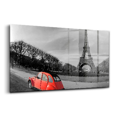 Üvegkép falra Színes kontraszt