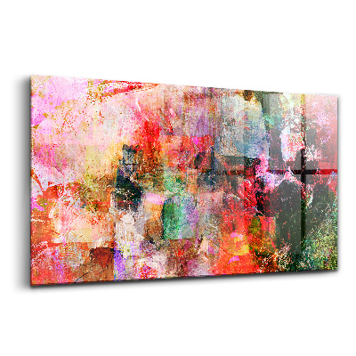 Üvegkép Absztrakt kompozíció