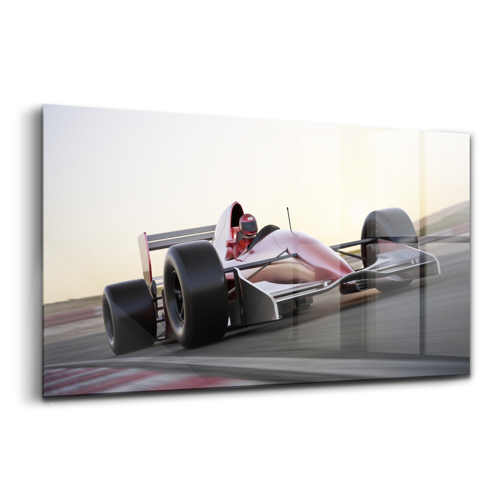 Üvegkép falra Sportversenyautó