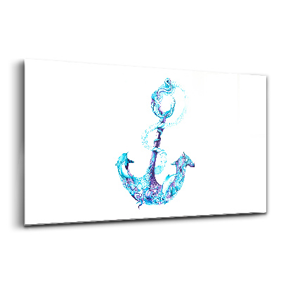 Egyedi üvegkép Tengeri horgony