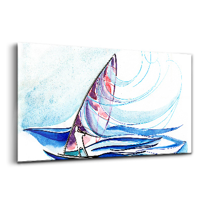 Üvegkép falra Sephring tábla