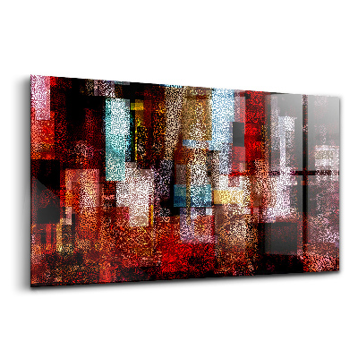 Üvegkép falra Geometrikus absztrakció