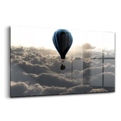 Egyedi üvegkép Ballon az égen