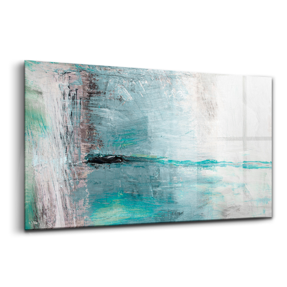 Üvegkép Olaj textúra absztrakt