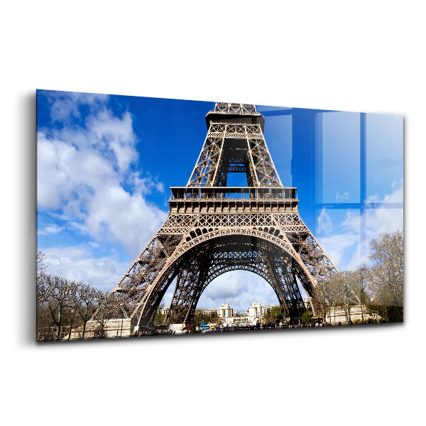 Üvegkép Eiffel-torony Párizsban