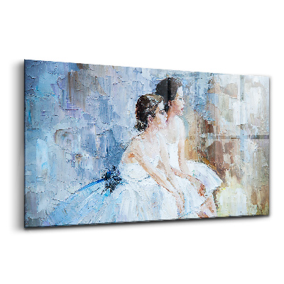 Üvegkép falra Fiatal balerinák