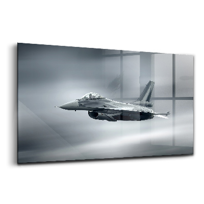 Üvegkép falra Katonai repülőgépek repülés közben
