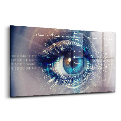 Egyedi üvegkép Egy nő szeme