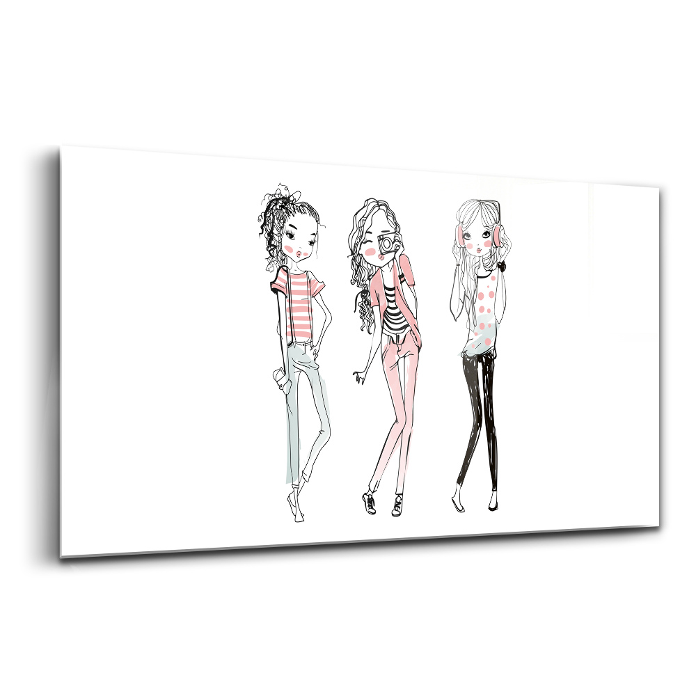 Egyedi üvegkép Női divat