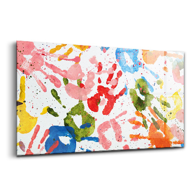 Üvegkép falra Művészi gyerekek