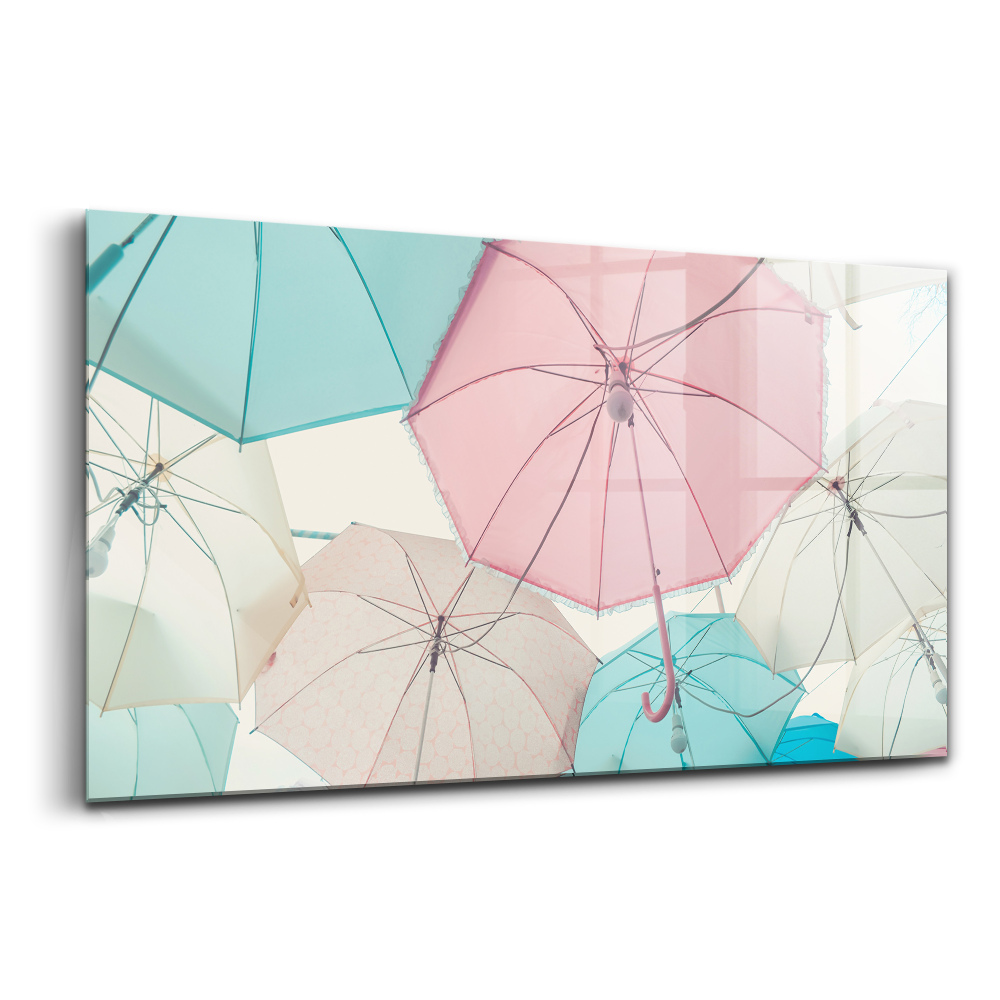 Egyedi üvegkép Esernyők