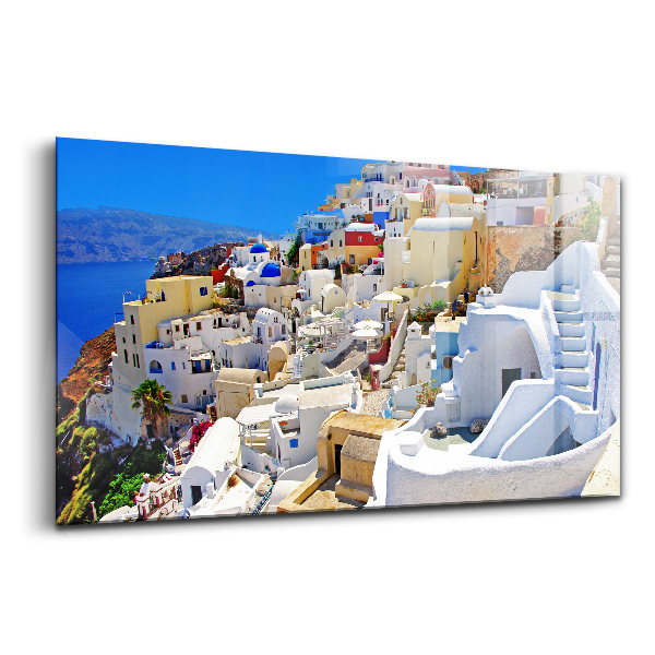 Üvegkép falra Görögország Santorini