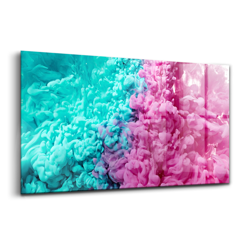 Üvegkép falra Modern művészeti folt absztrakt