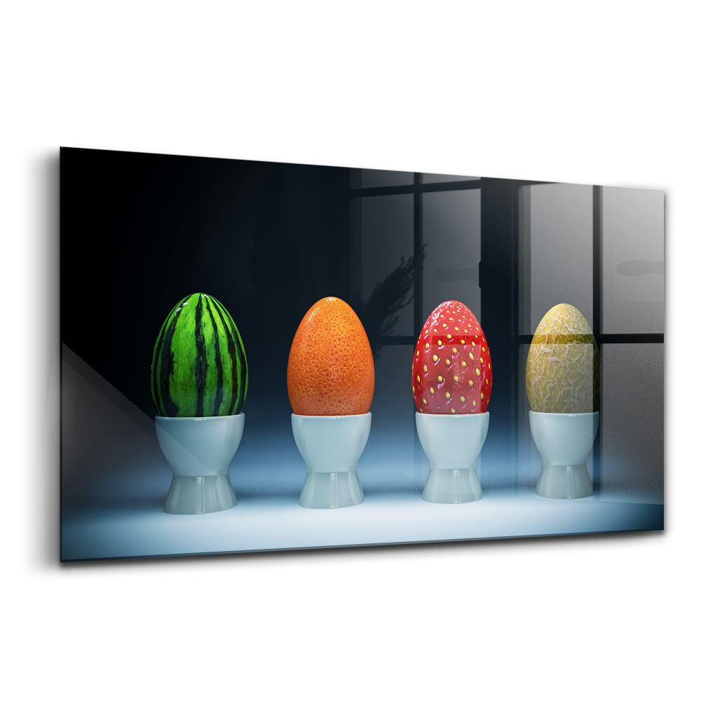 Egyedi üvegkép Húsvéti tojások