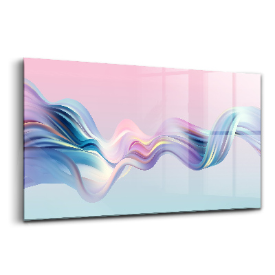 Üvegkép falra Folyékony áramlási elem