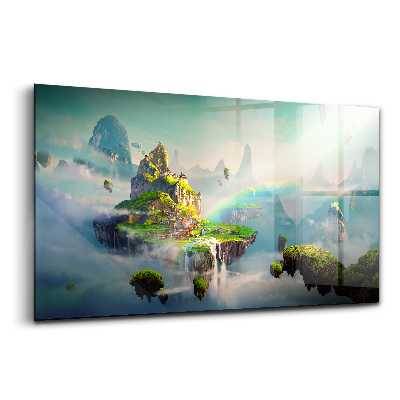 Üvegkép falra Kínai fantázia jelenetek