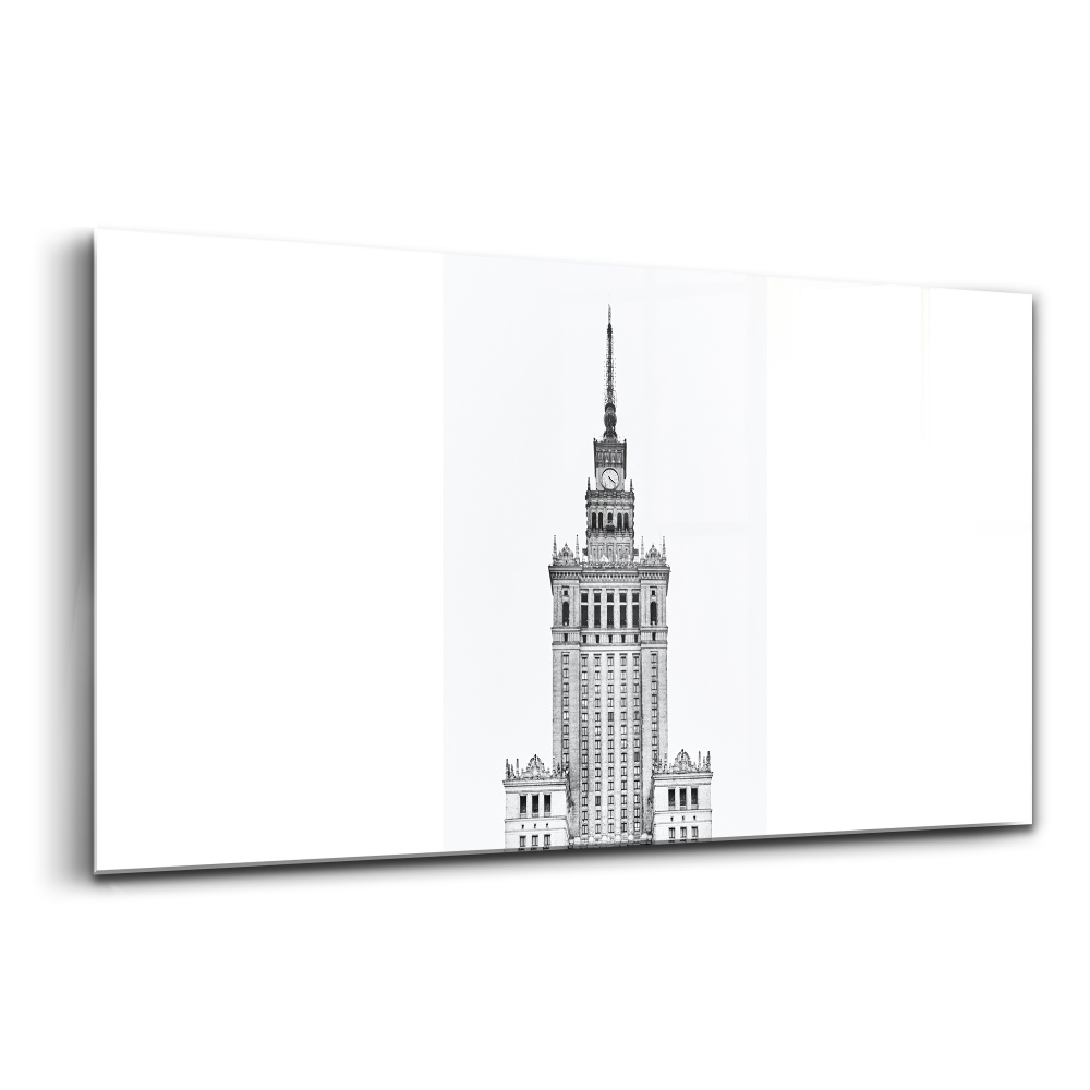 Egyedi üvegkép Varsói Kulturális és Tudományos Palota