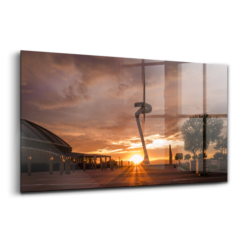 Üvegkép falra Barcelona olimpiai park