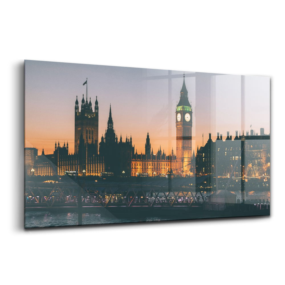 Üvegkép Big ben toronyhíd London