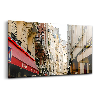 Üvegkép falra Francia sáv történelmi város