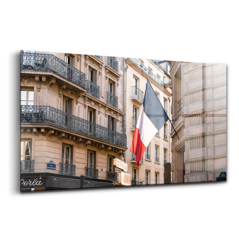 Üvegkép francia város Párizs