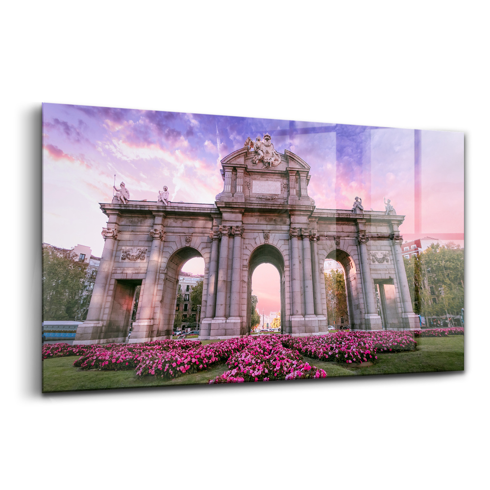 Üvegkép falra Ajtók alcala madrid spanyolország