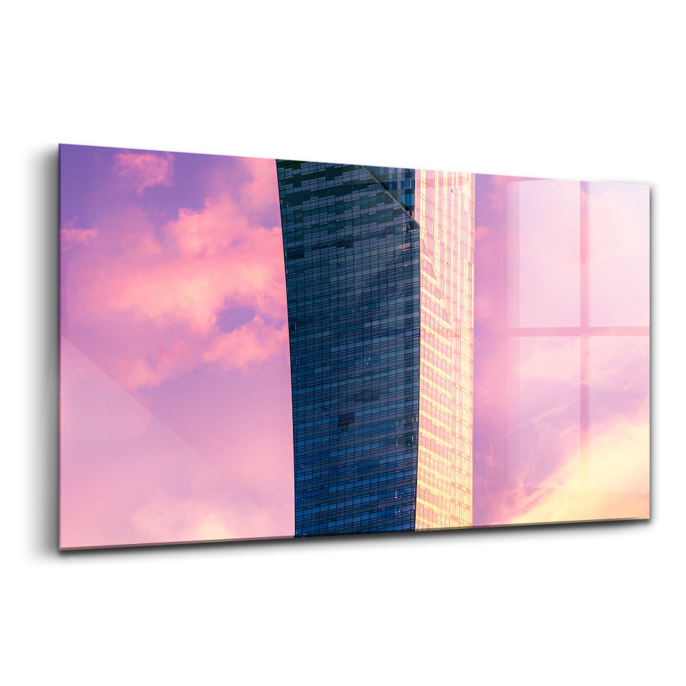 Üvegkép Felhőkarcoló Varsóban