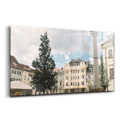 Üvegkép Mária-oszlop Pozsonyban