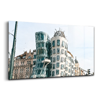Üvegkép falra Táncház Prága