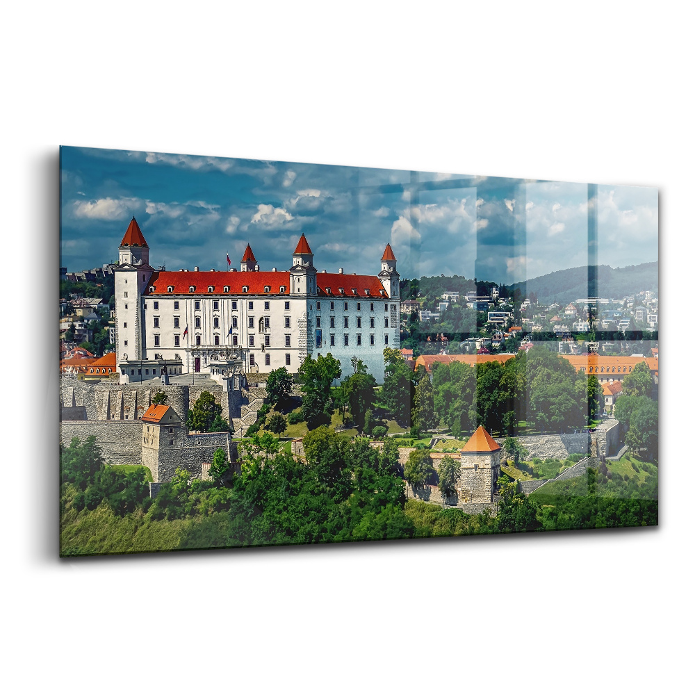 Egyedi üvegkép Pozsonyi vár