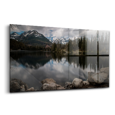 Üvegkép Magas Tátra Szlovákiában