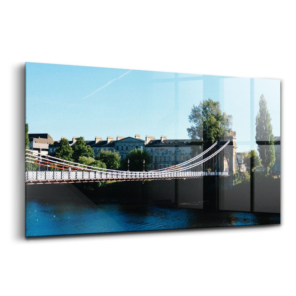 Üvegkép falra Southportland st függőhíd