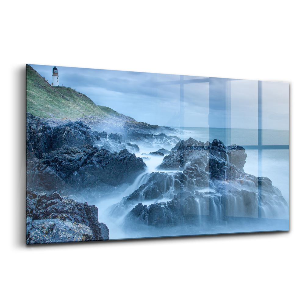 Egyedi üvegkép Világítótorony