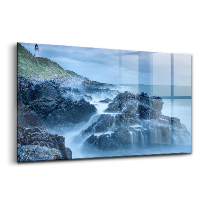 Egyedi üvegkép Világítótorony