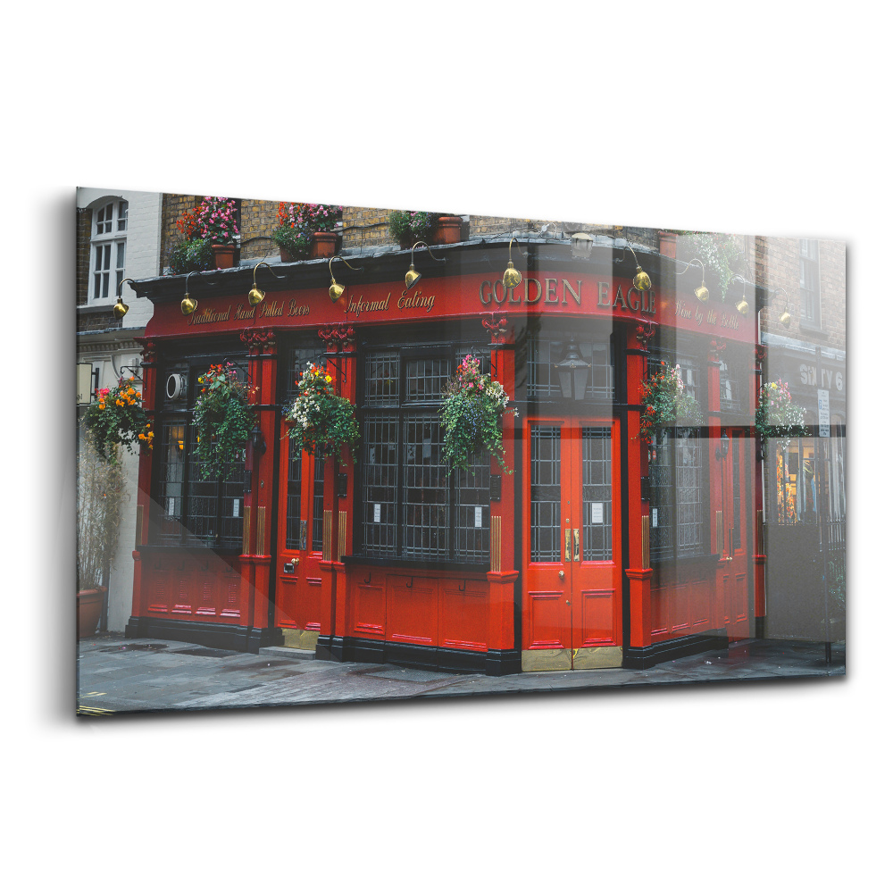 Üvegkép Arany sasok épülete