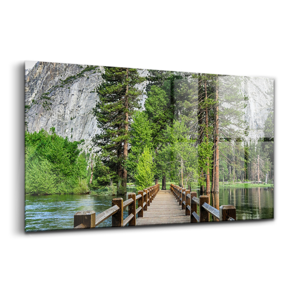Egyedi üvegkép Fahíd a yosemite parkban