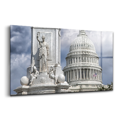 Üvegkép falra Emlékmű Washingtonban