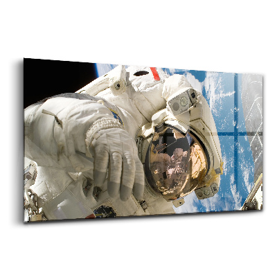 Üvegkép falra Amerikai űrhajós