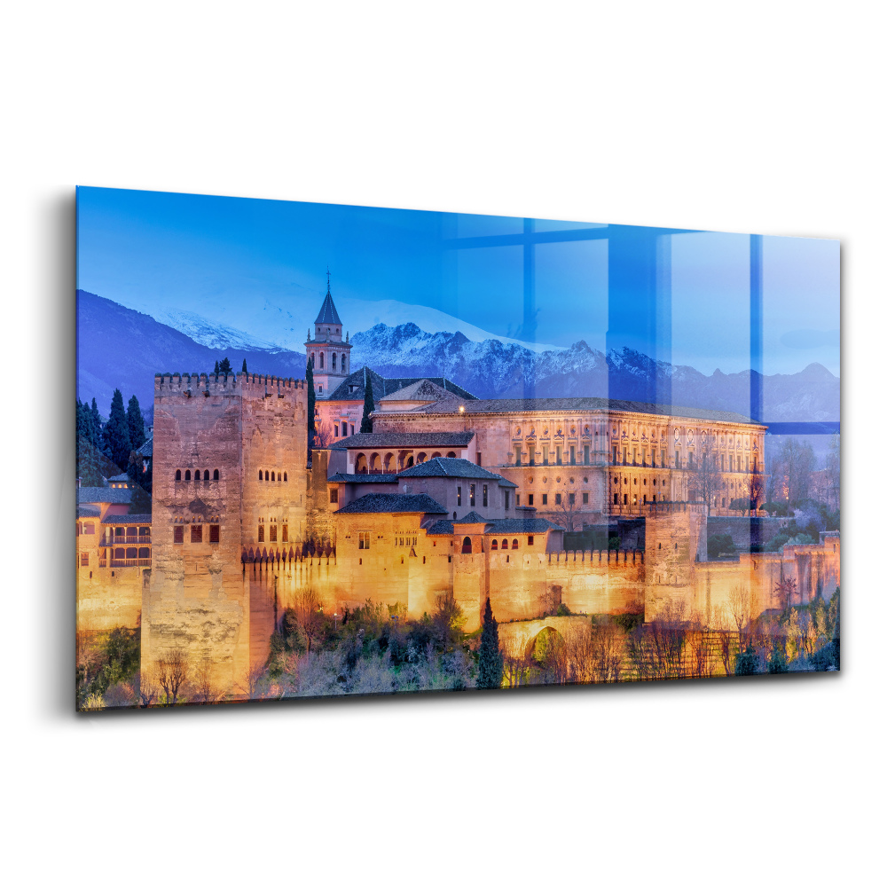 Üvegkép falra Granada andalúziai falai