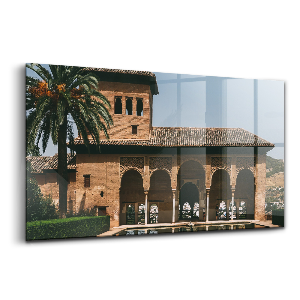 Egyedi üvegkép Pálmafa a Grenada-parton