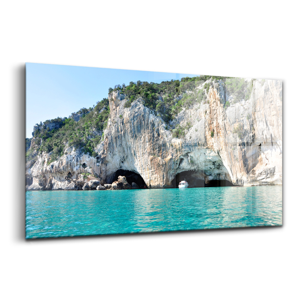 Üvegkép falra Víz alatti barlang