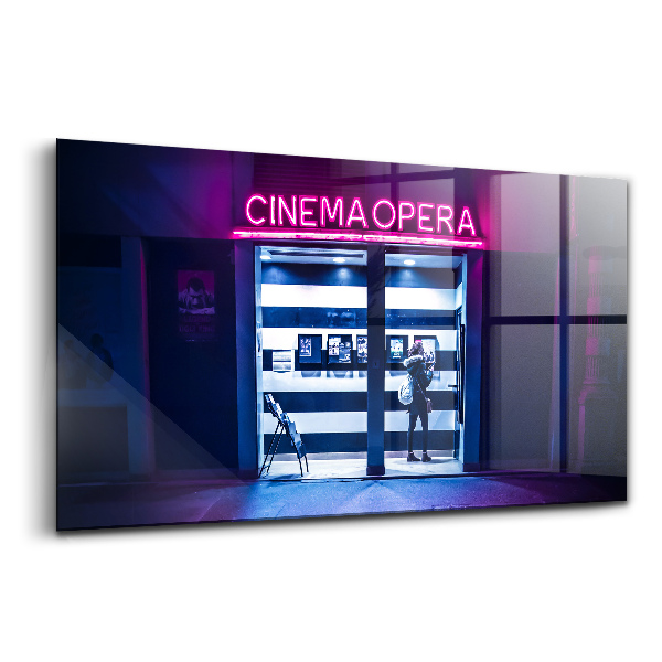 Üvegkép falra Opera mozi Lyonban