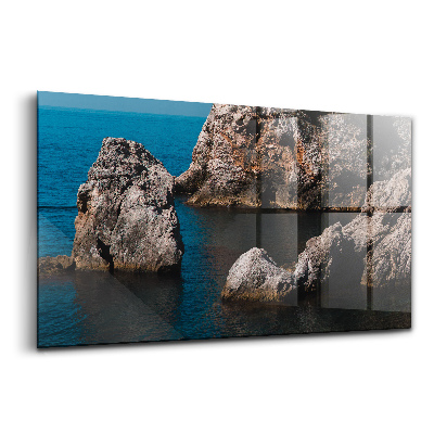 Üvegkép Sziklák Dubrovnikban