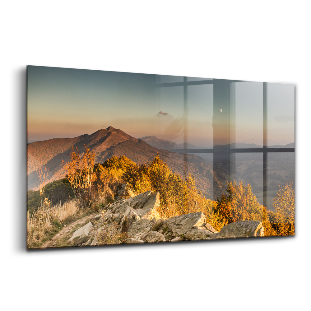 Üvegkép falra Bieszczady-hegység