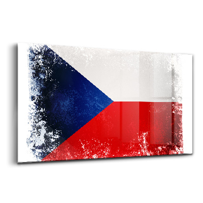 Üvegkép A Cseh Köztársaság zászlaja