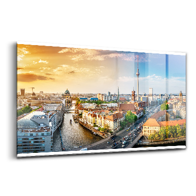 Egyedi üvegkép Berlin látképe