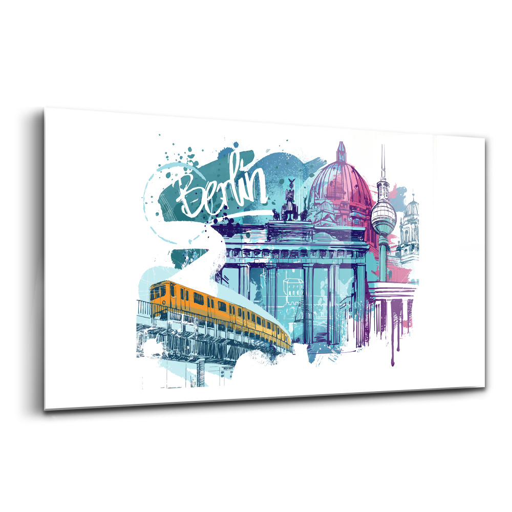 Üvegkép Utazás Berlinben