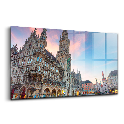 Üvegkép falra Marien tér Münchenben