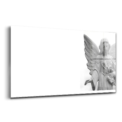 Üvegkép falra Szárnyas angyal szobra