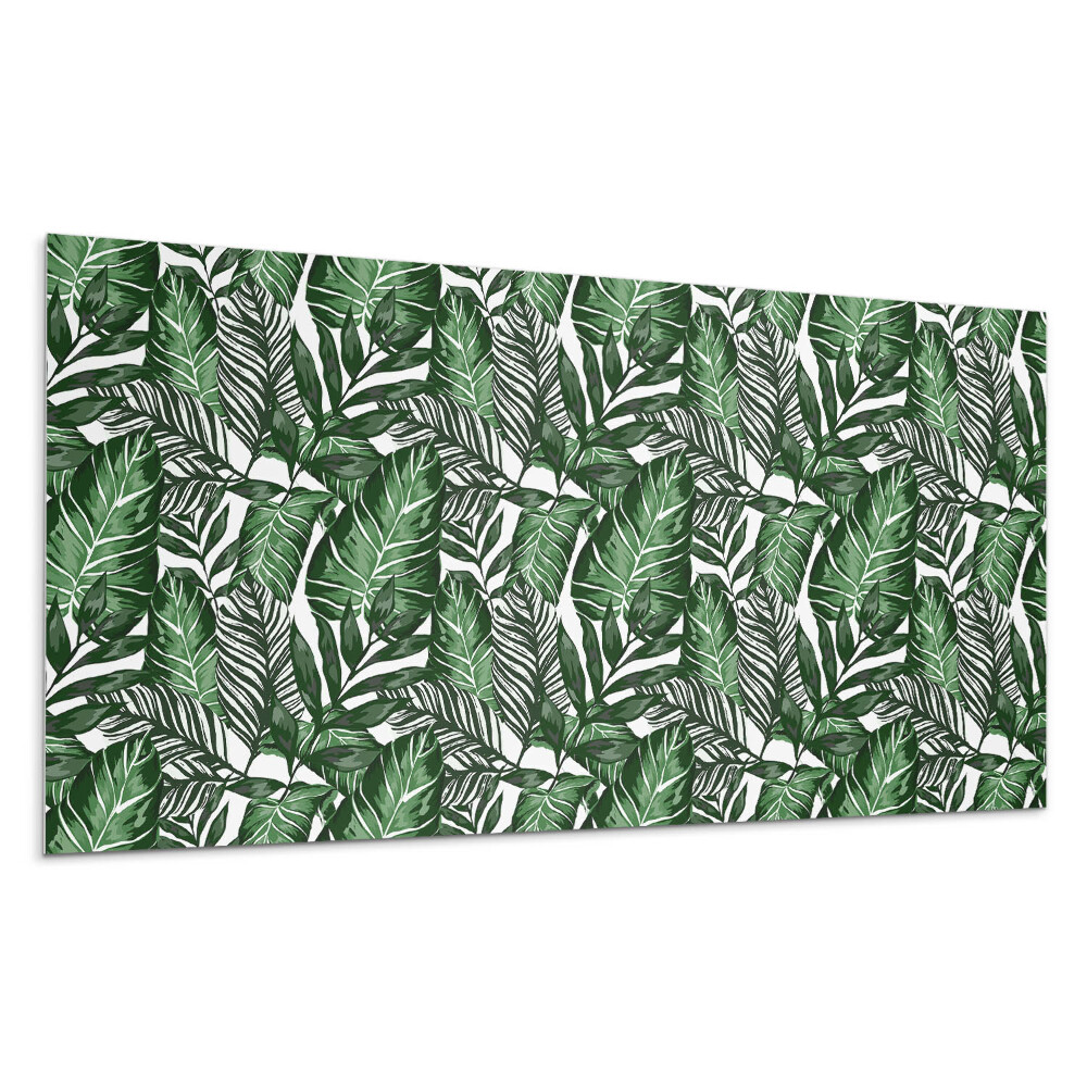 Pvc falpanel Trópusi levelek a mintában